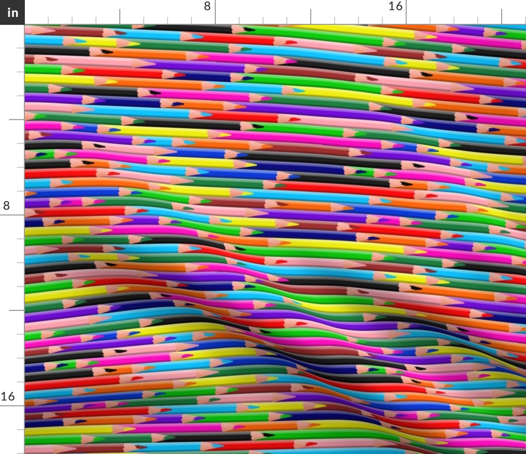 Colored Pencils Bright