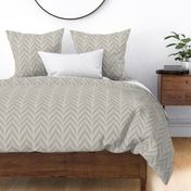 Graphic Chevron Two Tome Taupe