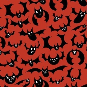 BAT SWARM! (Red-Orange)