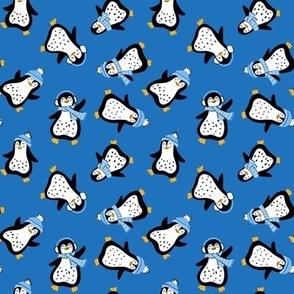 Dancing Penguins, Blue