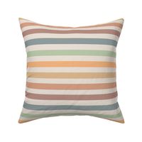 boho stripes fabric - cream