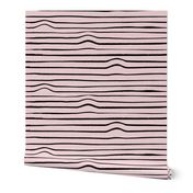 asymmetrical curve stripe pink black   CLfunky7