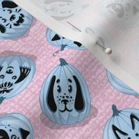 Dog-O-Lanterns (Blue and Pink Palette) – Small Scale