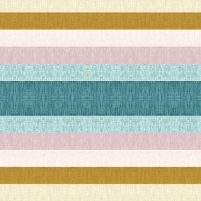 Blooming Joy Textured Stripes