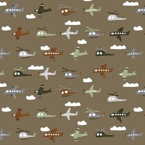 small CLOSE planes on cobble: green olive, grey no. 2, pewter, tawny, junglewood