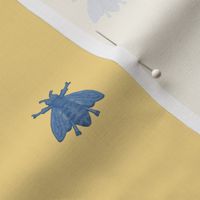 Napoleonic Bees ~ Provence Blue on Adolphous  