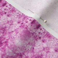 Magenta Ice Crystals and Snowflakes