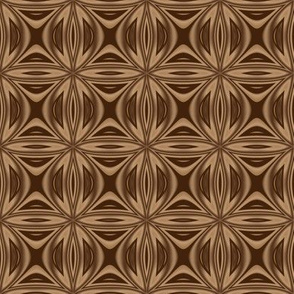 Intricate Brown Lattice © Gingezel™ 2012