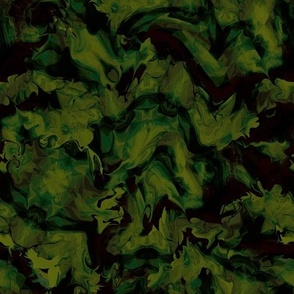 marbled forest green