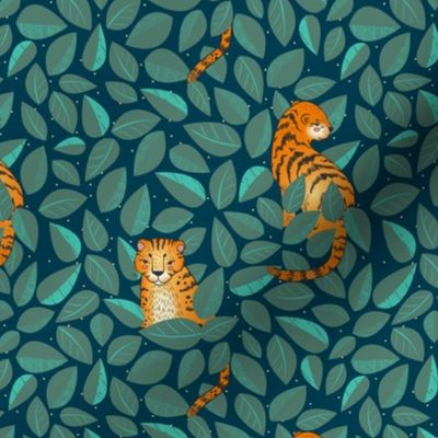 Jungle Tigers on a Starry Night © Jennifer Garrett