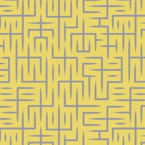 Atomic Maze Illuminating Yellow Gray 