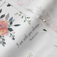 11” Scripture for Her- floral on white