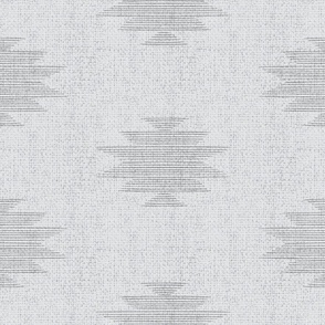 Large woven Kilim - ash grey