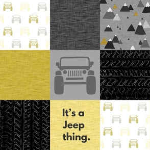 Jeep thing - yellow