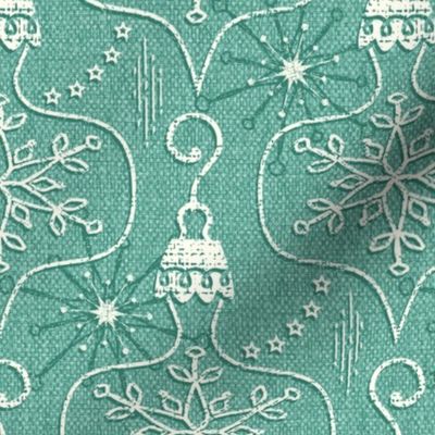 Vintage Snowflake Ornaments