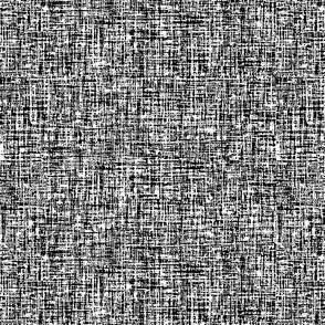 Black white distressed fabric texture Wallpaper