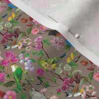 Birds and Blooms Chinoiserie {Doe} 030320 mini scale