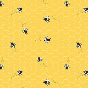 Bee Mine: Yellow Flying Bee Honeycomb