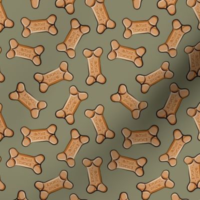 dog bones - dog treats - sage - C21