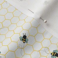 Bee Mine: White Flying Bee Honeycomb