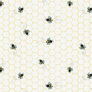 Bee Mine: White Flying Bee Honeycomb