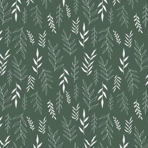 Shade Green Ferns