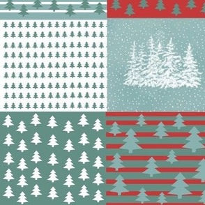 Christmas Tree Quilt Squares