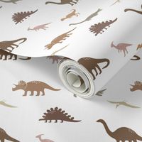Large Scale RAWR Dinosaurs Neutral Boho Nursery Coordinate