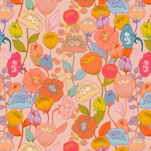 Wonderland Flowers {Pink} small