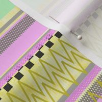 Sweet Pastel Stripes -- Pastel Yellow, Pastel Green, Pastel Pink Stripe -- 472dpi (32% of Full Scale)