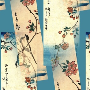 Japanese Elegance: Bird &  Flowers - 3