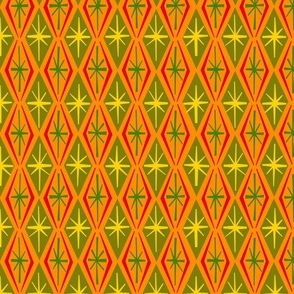 Twinkle Twinkle Green Red Orange