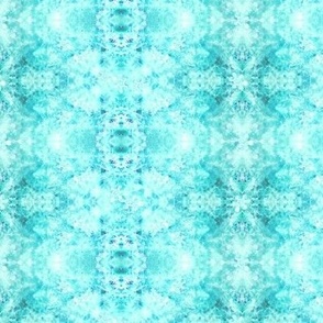 Aqua Teal Ice Crystals