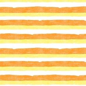 Candy Corn Stripes - Yellow Orange & White - LAD21