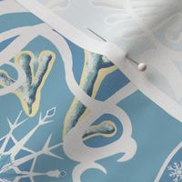 Art Nouveau Icy Branches