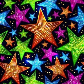 Glitzy Stars