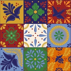 Colorful Talavera Pattern
