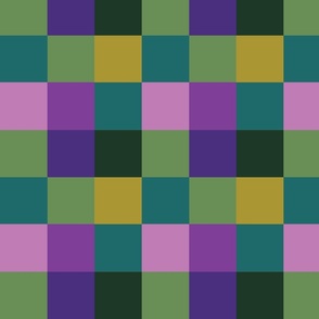 Colorful grid pattern1