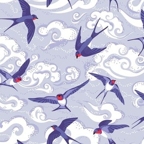 A Very Peri Flight of Swallows_medium scale