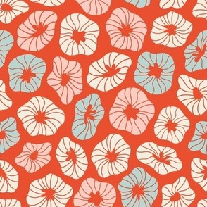 Abstract Seamless Flower Pattern