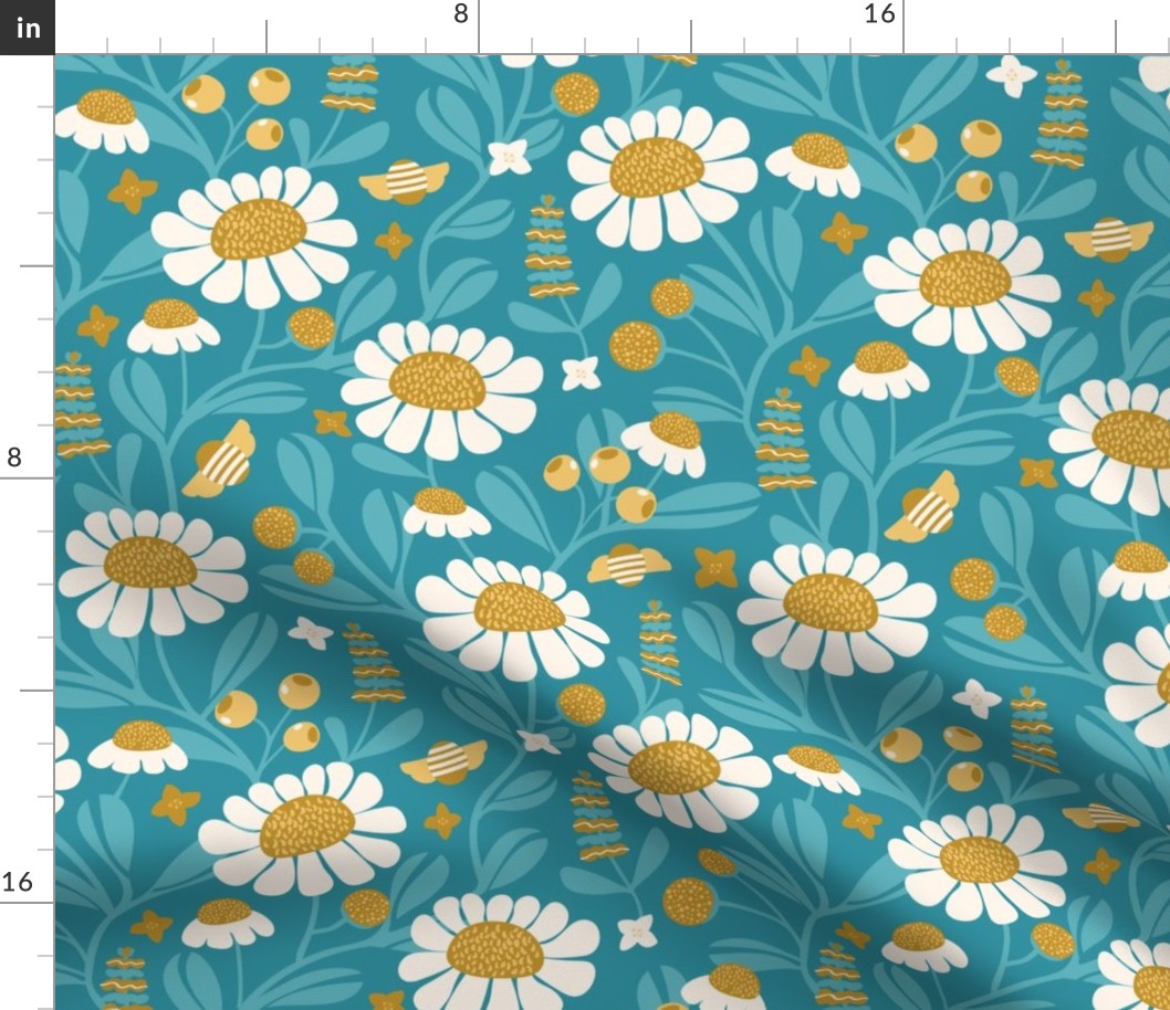 Camomile Fields Turquoise