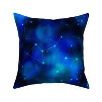 21 inch Cosmic Galaxy print with Constellations 4_3v-1