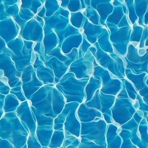 Water Surface Reflections Swimming Pool