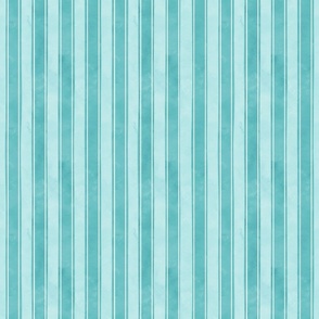 Formal stripe turquoise and mint