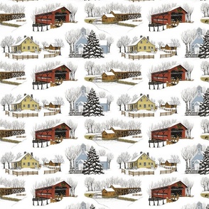 Country Christmas 10x5 Color