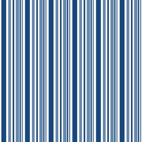 Country Christmas blue stripe 3x3