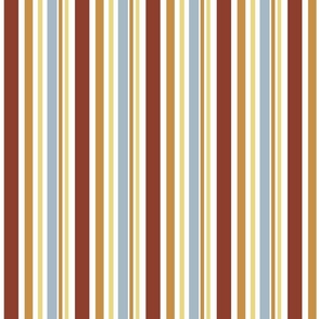 Country Christmas color stripe 4x4