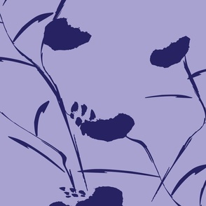Climbing-Blooms-Indigo-on-Lavender--Jumbo--RGB