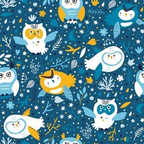 Owl night Medium