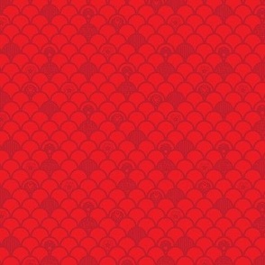 Hanafuda Fans Background - Red